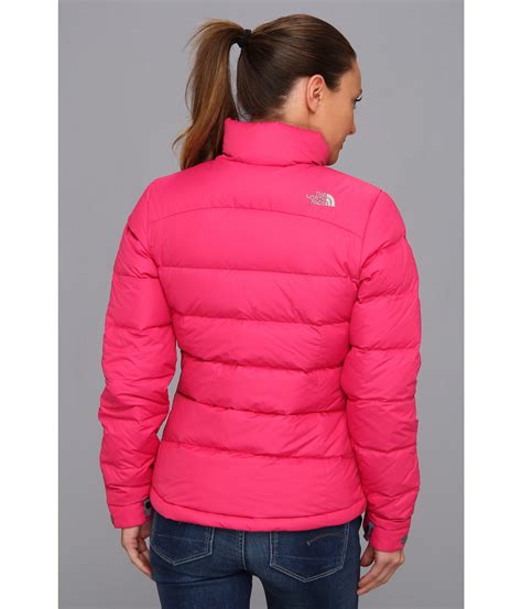 The North Face Nuptse 2 Jacket In Passion Pink Pink Lyst