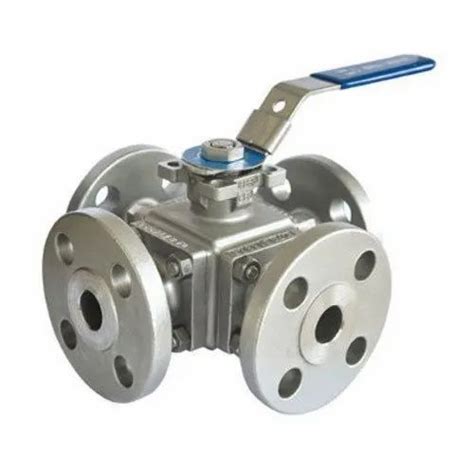 Wcb Four Way Ball Valve Flanged At Rs 50000piece In Delhi Id