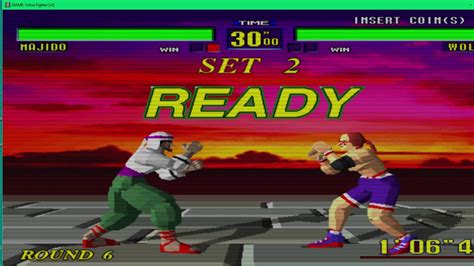 Sega Virtua Fighter 1 Mame 222 Tas 200 Arcade Mode Model 1 1080p