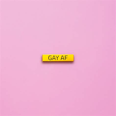 Queer Af Pin Lgbtq Pins For Sale Little Rainbow Paper Co