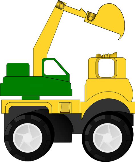 Retroexcavadora Excavador Draga Gráficos Vectoriales Gratis En Pixabay