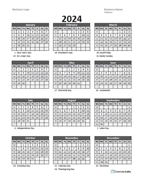 2024 Numbered Weeks Calendar Date Ruthe Sisile