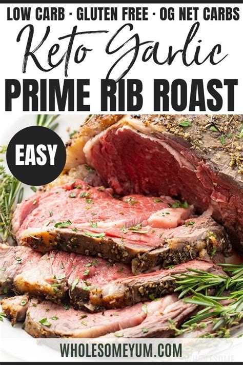 Why prime rib is the best holiday roast. Perfect Garlic Butter Prime Rib Roast Recipe | Prime rib roast recipe, Prime rib roast, Rib ...