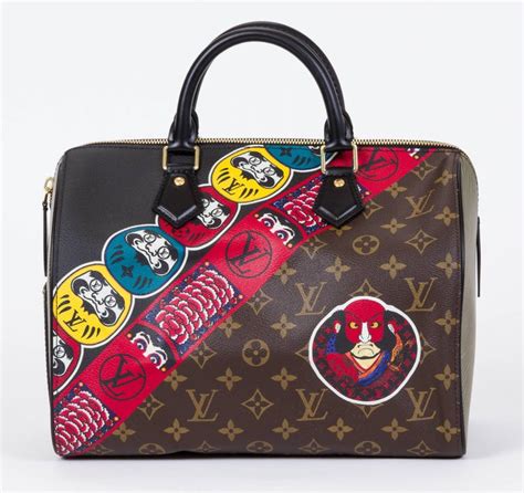 New Vuitton Kabuki Limited Edtion Speedy 30 Bag At 1stdibs