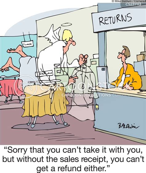 Return Policy Cartoons And Comics Funny Pictures From Cartoonstock