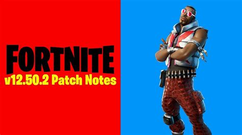 Fortnite V12502 Patch Notes New Fortnite Update Youtube
