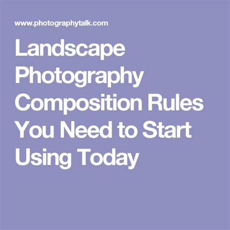 Landscape Photography Composition Rules You Need To Start Using Today