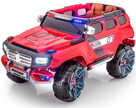 Premium Fire Rescue Edition 12v Battery Powered Ride On Electric Toy
