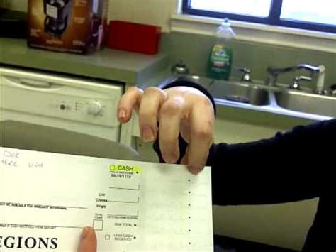 Check spelling or type a new query. How to Fill Out A Bank Deposit Slip - YouTube