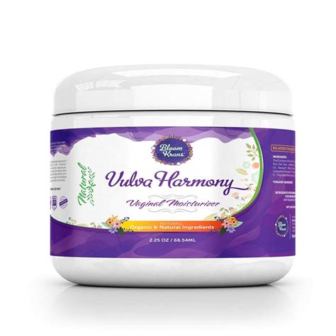 Vaginal Moisturiser Vulva Balm Cream Organic Natural Intimate Skin Cream Estrogen Free