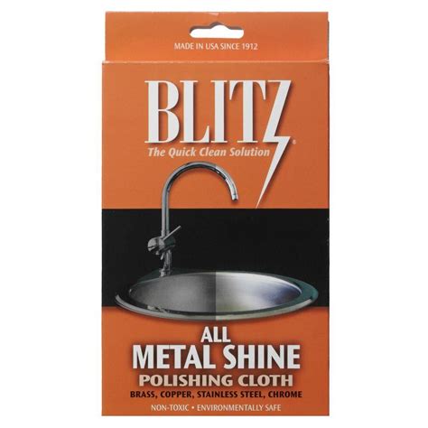 Blitz All Metal Shine And Polishing Care Cloth 20613 The Home Depot