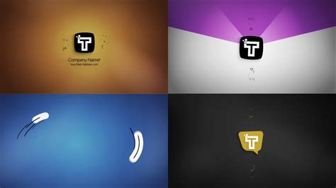 Quick And Simple Logo Reveal Premiere Pro Templates