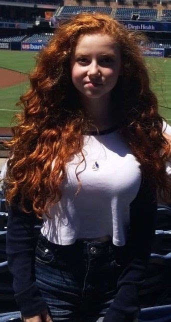 Gingerlove Francesca Capaldi Mooie Roodharige Rood Haar Rood Haar