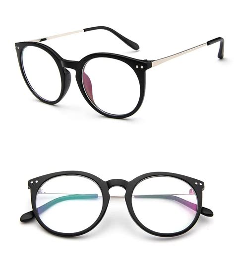Vintage Antique Myopia Frame Plain Glasses Eyeglass Glasses In Mens