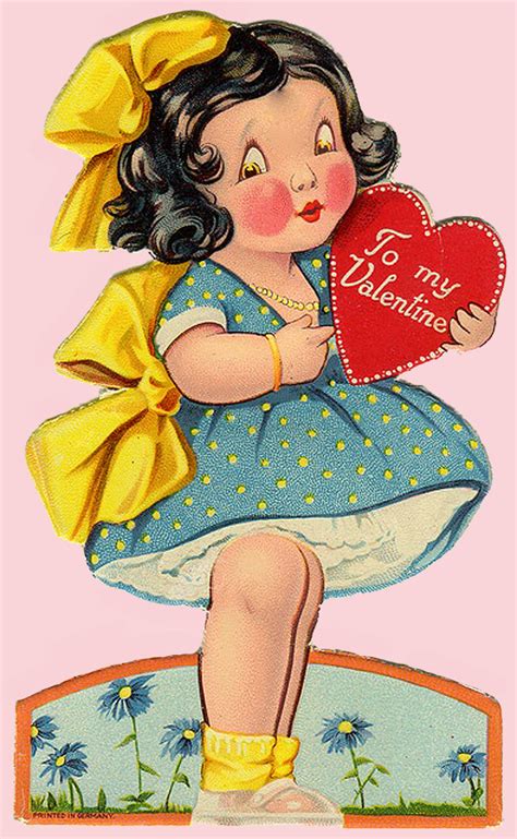 Printable Vintage Valentines Printable World Holiday