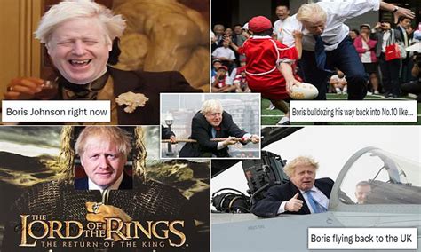 Social Media Explodes With Memes Calling For A Return Of Boris Johnson