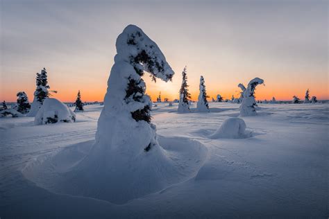 Finnish Lapland Sunset Arvind Jayashankar Photography
