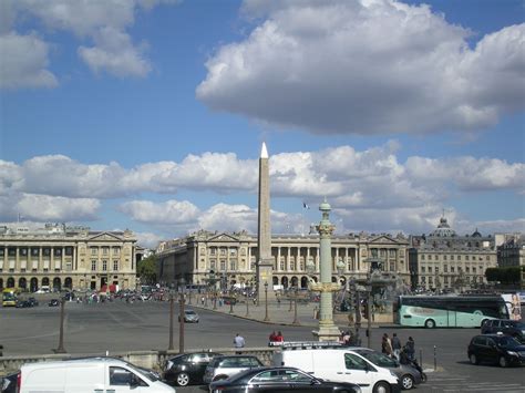 Place De La Concorde Street View Scenes Paris