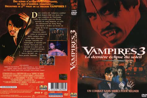 Jaquette Dvd De Vampires 3 Cinéma Passion
