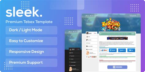 Sleekbuy Premium Tebex Template Builtbybit