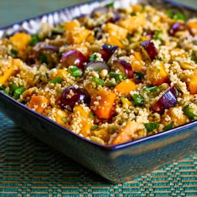 Couscous salad is always a popular dish to bring to a vegetarian potluck. Chilled Couscous Salad with Mango | Recipes Wiki | FANDOM ...
