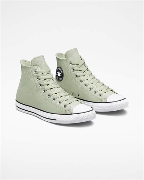 Top 50 Images Converse All Star Green High Tops Vn