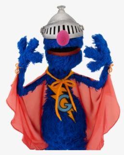 Sesame Street Grover Flying Super Grover Free Transparent Clipart