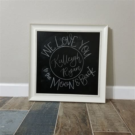 From Instagram Message To Nursery Decor The Making Of The Moon Board