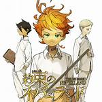 Neverland Yakusoku Icon Promised Anime Cim Eredeti