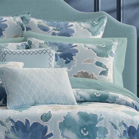 Mikayla Fullqueen 3 Piece Comforter Set In Blue By J By J Queen New York