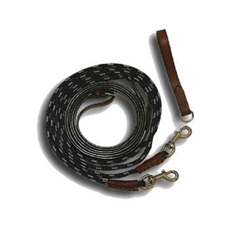 Leather And Rope Draw Reins Pm Equestrian