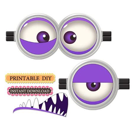 Diy Printable Instant Download Purple Birthday By Behappydesign