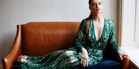 angela sarafyan talks her first acting gig and more coveteur inside closets fashion beauty