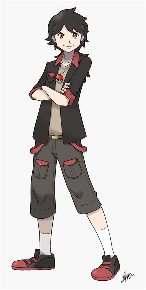 Pokemon Trainers Png Male Pokemon Trainer Oc Transparent Png The Best