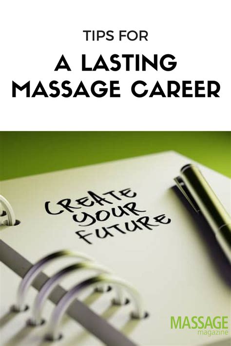 Create A Massage Career That Lasts Therapy Massage Business And Alternative Medicine