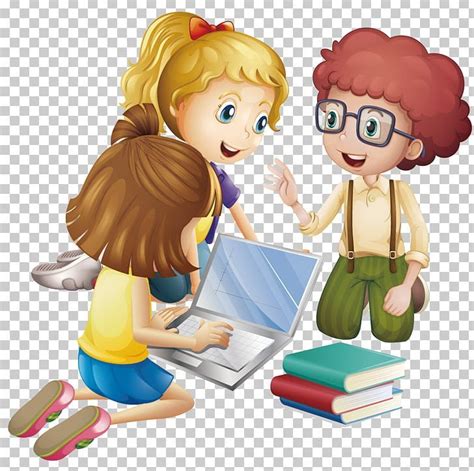 Student Cartoon Learning Education Png Art Books Child Classroom