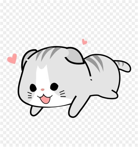 Download Sticker Kawaii Cute Pink Soft Cat Kawaii Cute Cats Png