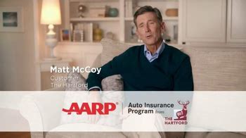 AARP Hartford Auto TV Spot, 'Auto Savings' Featuring Matt ...