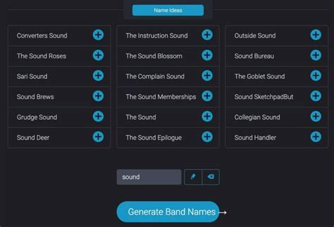 30 Free Band Name Generators For Band Name Ideas