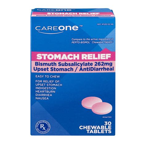 Save On Careone Stomach Relief Antidiarrhealupset Stomach Chewable