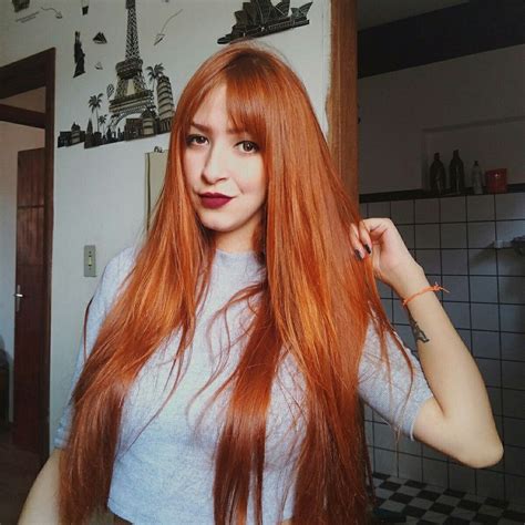 Brazilian Girls Blunt Cut Hair Layered Cuts Female Images Redheads Red Hair Brazilians