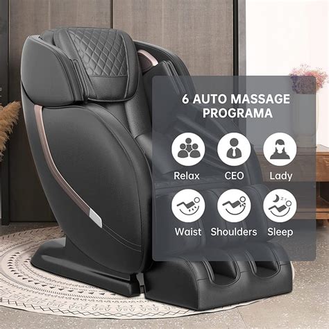 Real Relax® Ps3000 Home Massage Chair Full Body Zero Gravity Shiatsu Robots Hands Sl Track