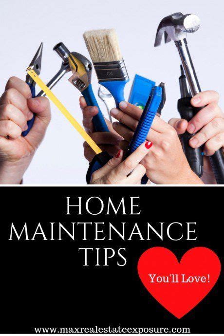 Maintenance Tips For Homeowners Home Maintenance Diy Home