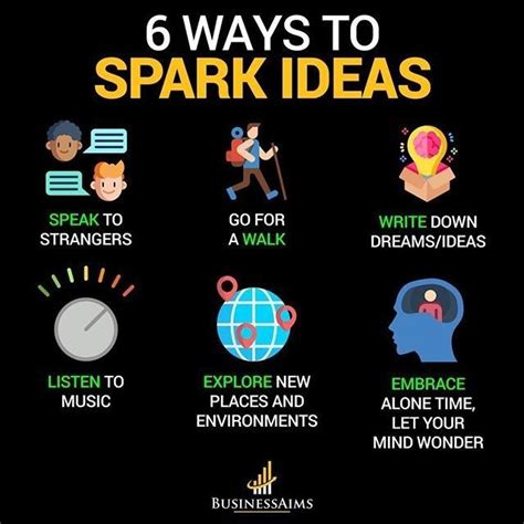 The 6 Ways To Spark Creative Ideas ⁣ Share This To Your Story So You