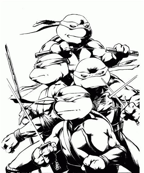 17 Ninja Turtles Coloring Pages Printable Coloring Pages