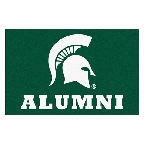 Officially Licensed Ncaa Michigan State Alumni Rug 19 X 30