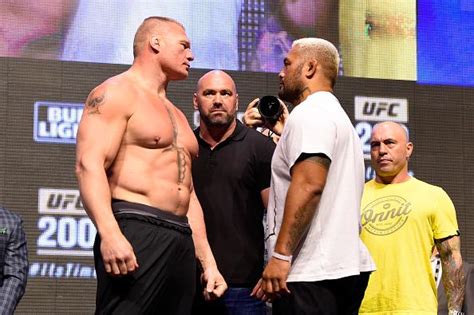 Ufc 200 Lesnar Vs Hunt And Tate Vs Nunes Weigh In Face Offs Ufc