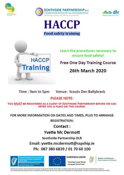 Haccp Food Safety Training Postponed Southside Partnership