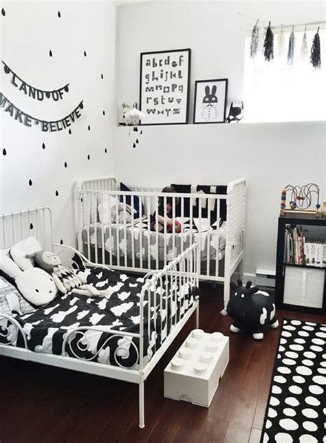 Monochrome Kids Room Get The Look The Only Girl In The House White