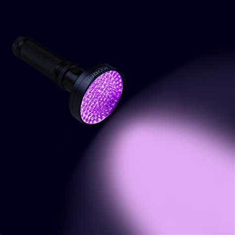 KOBRA UV Black Light Flashlight 100 LED 1 Best UV Light And Blacklight